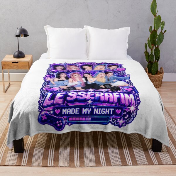 Item preview, LE SSERAFIM Made My Night Futuristic Gamer Aesthetic Goods designed and sold by Valereekmerch.