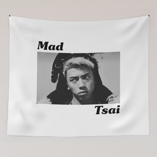 Item preview, Mad Tsai Music Album Cover Art Typography designed and sold by BullShitShop23.