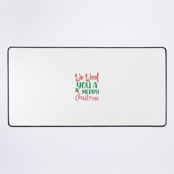 Item preview, We Woof You a Merry Christmas Dog Design designed and sold by Palette & Hue.