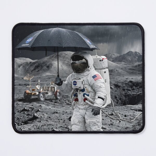 Item preview, Walking on the moon in the rain. designed and sold by WiseBow.