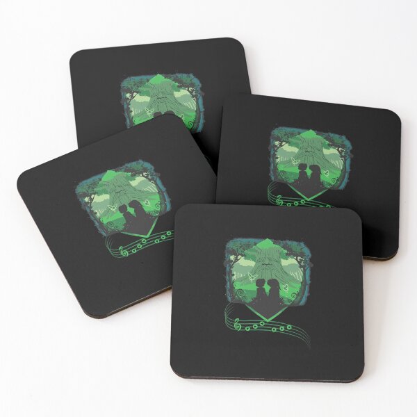 Item preview, Forest Song Green Silhouette Art designed and sold by CHRIRAWFORD1.