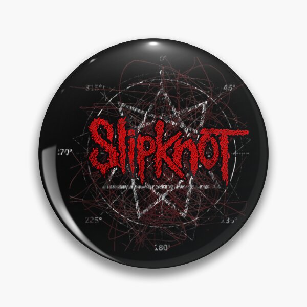 Item preview, Slipknot Nonagram Red Scribble designed and sold by zodywiensqh.