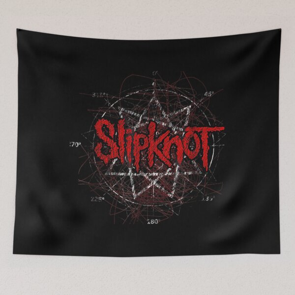 Item preview, Slipknot Nonagram Red Scribble designed and sold by zodywiensqh.