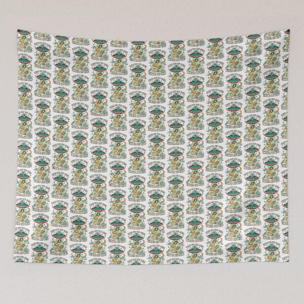 Item preview, Here for the Cats, Humans Are Weird – Alien Cat Abduction designed and sold by H-Tsvetkova.
