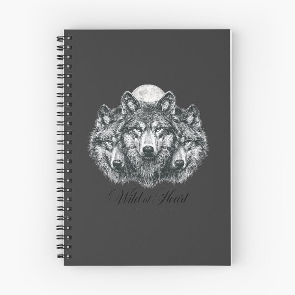 Item preview, Wild at Heart Three Wolves Moon Pack Loyalty designed and sold by NicolasGlowArt.