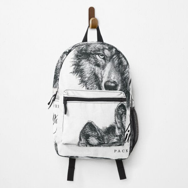 Item preview, Wild at Heart Three Wolves Moon Pack Loyalty designed and sold by NicolasGlowArt.