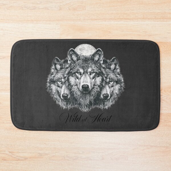 Item preview, Wild at Heart Three Wolves Moon Pack Loyalty designed and sold by NicolasGlowArt.