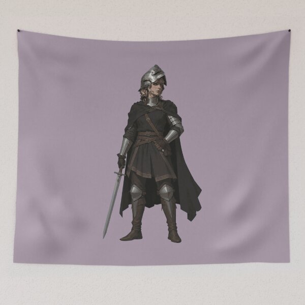 Item preview, Fantasy Lady Knight designed and sold by KungPowUnicorn.