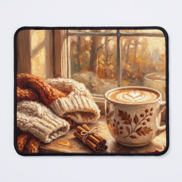 Item preview, Cozy Autumn Latte designed and sold by RedPeaStudio.