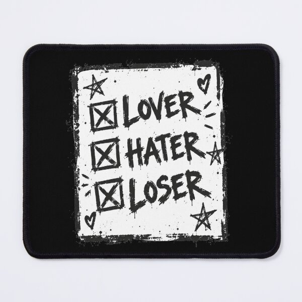 Item preview, Lover Hater Loser Grunge Checklist  designed and sold by Yellowriversss.