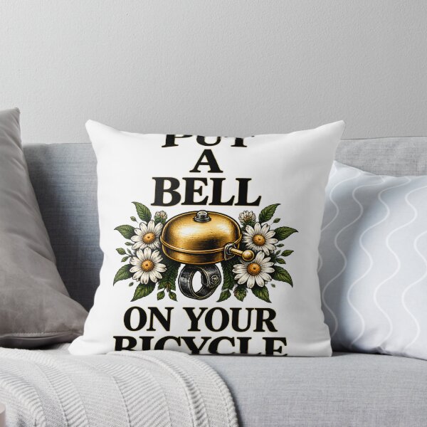 Item preview, Put A Bell On Your Bicycle - Simple Typographic Statement Design designed and sold by T-Craft.
