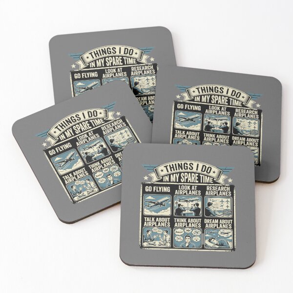 Item preview, Things I Do In My Spare Time Aviation Enthusiast designed and sold by SofiBlair.