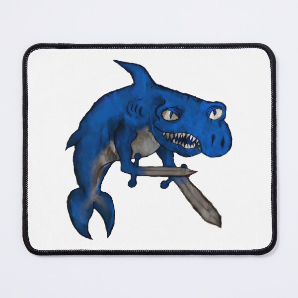 Item preview, Swordhand Shark - Fierce Ocean Predator with Sword Fin Design designed and sold by gyianas.