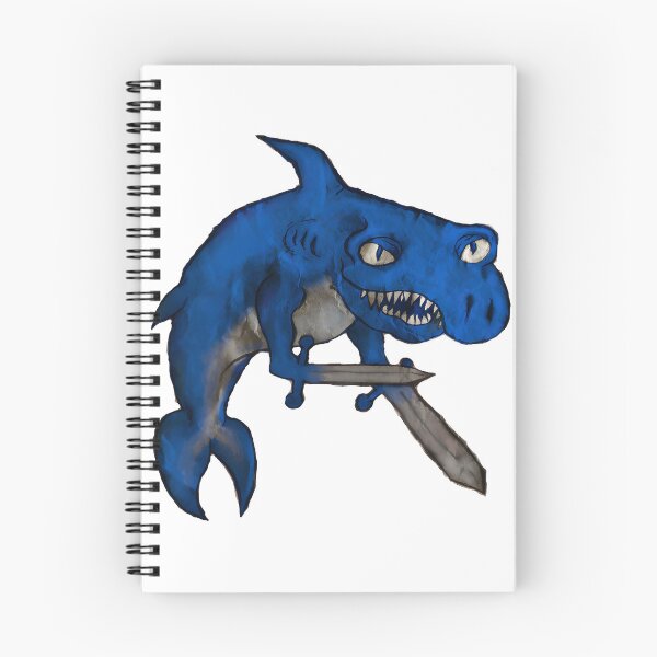 Item preview, Swordhand Shark - Fierce Ocean Predator with Sword Fin Design designed and sold by gyianas.