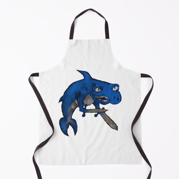 Item preview, Swordhand Shark - Fierce Ocean Predator with Sword Fin Design designed and sold by gyianas.