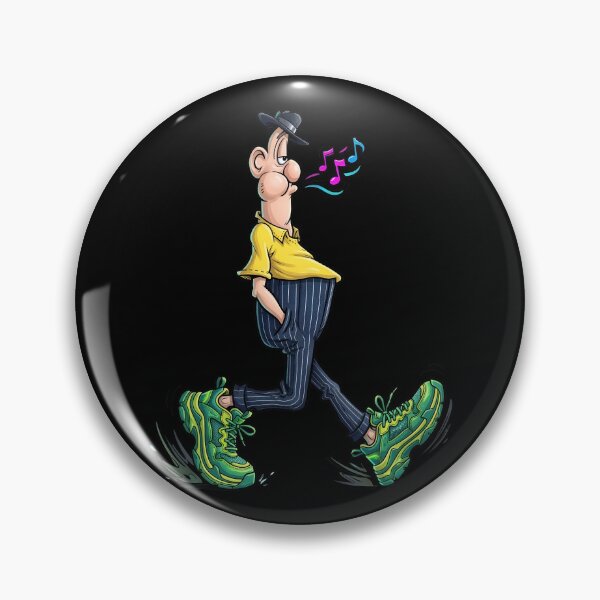 Item preview, Stridings Man Whistlings Cartoon  designed and sold by HarsuPreart.