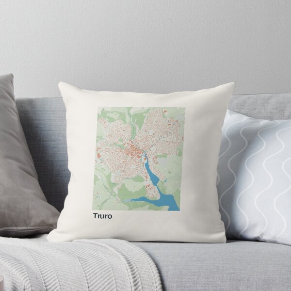 Item preview, Truro Minimalistic Map Art designed and sold by MapsNerd.