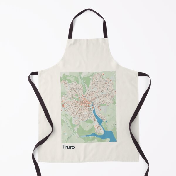 Item preview, Truro Minimalistic Map Art designed and sold by MapsNerd.