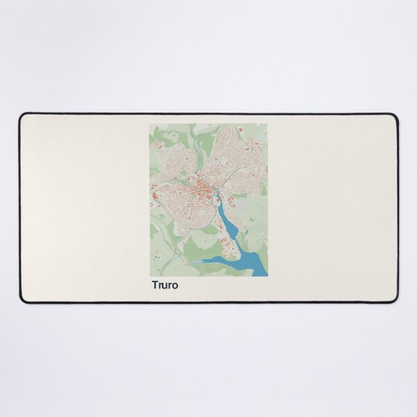 Item preview, Truro Minimalistic Map Art designed and sold by MapsNerd.