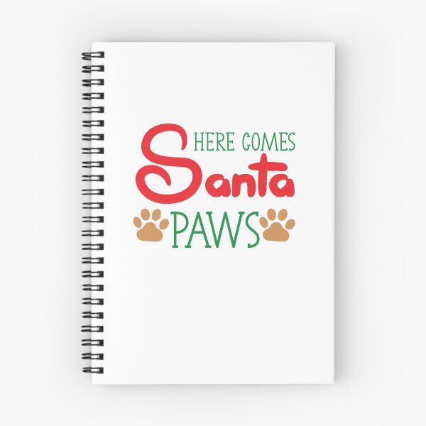 Item preview, Here Comes Santa Paws Christmas Dog Design designed and sold by Palette & Hue.