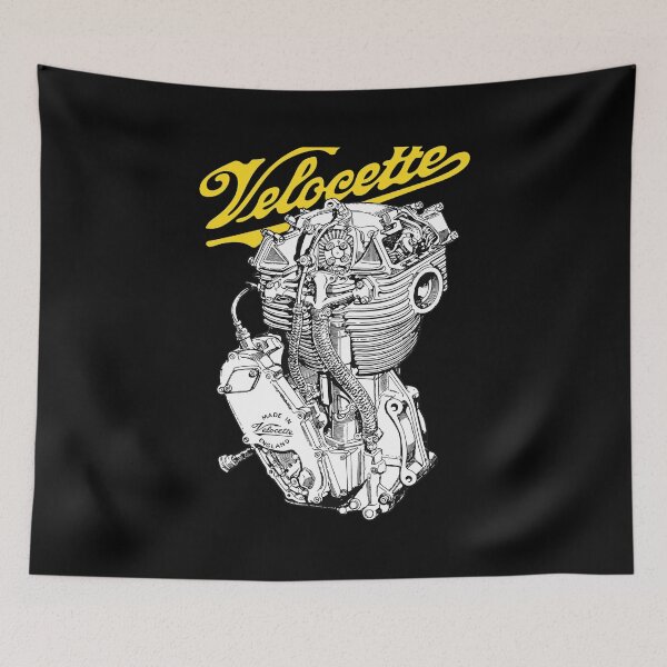 Item preview,  Velocette Engine Mechanical Illustration designed and sold by CHRIRAWFORD1.