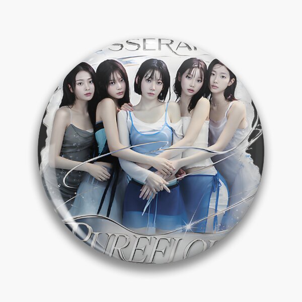 Item preview, LE SSERAFIM PUREFLOW Era Fanmade Kpop Inspired Design designed and sold by OctopusRave.