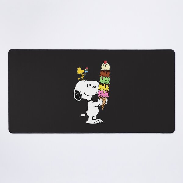 Item preview, Cute Snoopy and Woodstock Enjoying Ice Cream Summer Design designed and sold by loui27.