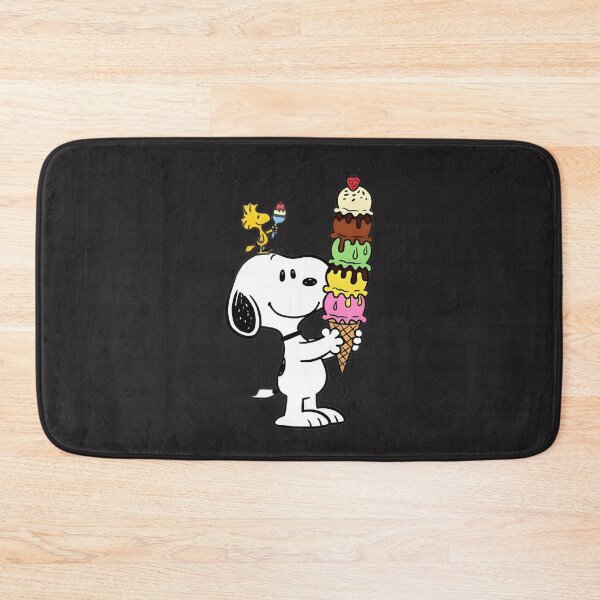 Item preview, Cute Snoopy and Woodstock Enjoying Ice Cream Summer Design designed and sold by loui27.