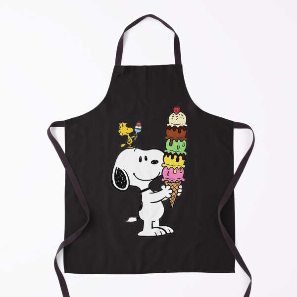 Item preview, Cute Snoopy and Woodstock Enjoying Ice Cream Summer Design designed and sold by loui27.