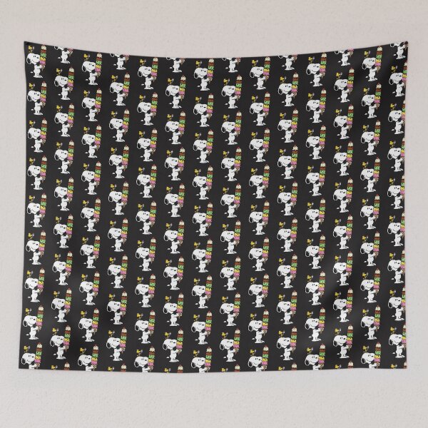 Item preview, Cute Snoopy and Woodstock Enjoying Ice Cream Summer Design designed and sold by loui27.
