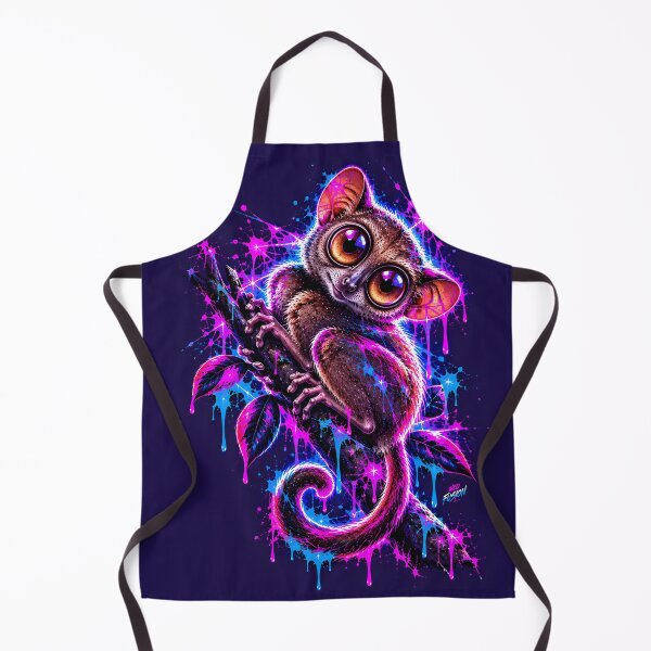 Item preview, Wide Eyed Tarsier Clinging to Jungle Branch designed and sold by srangiem-cc.