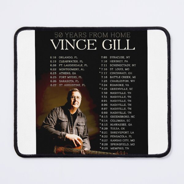 Item preview, Vince Gill Tour Dates 2026 designed and sold by BoldeetArtistry.