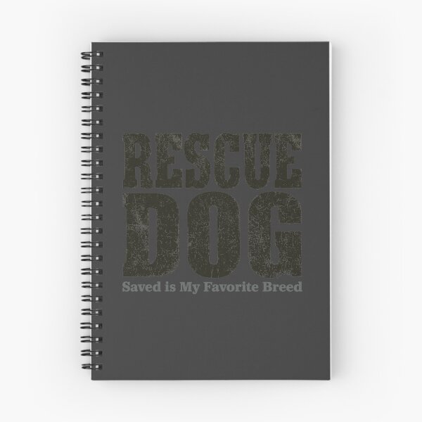Item preview, Rescue Dog Saved Is My Favorite Breed Distressed designed and sold by NicolasGlowArt.