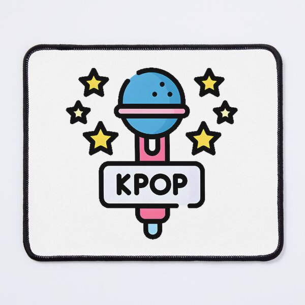 Item preview, KPop Mic Heartbeat Design for True Music Fans Passionate About K Pop Culture designed and sold by OctopusRave.