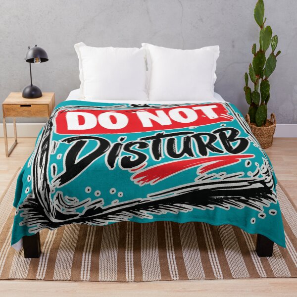 Item preview, Do Not Disturb Sketch Sign Design designed and sold by RichardRags.