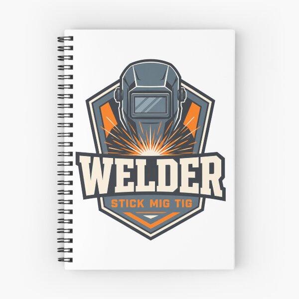 Item preview, Welder Badge Modern Industrial Emblem Trade Gift designed and sold by BoosterShop.