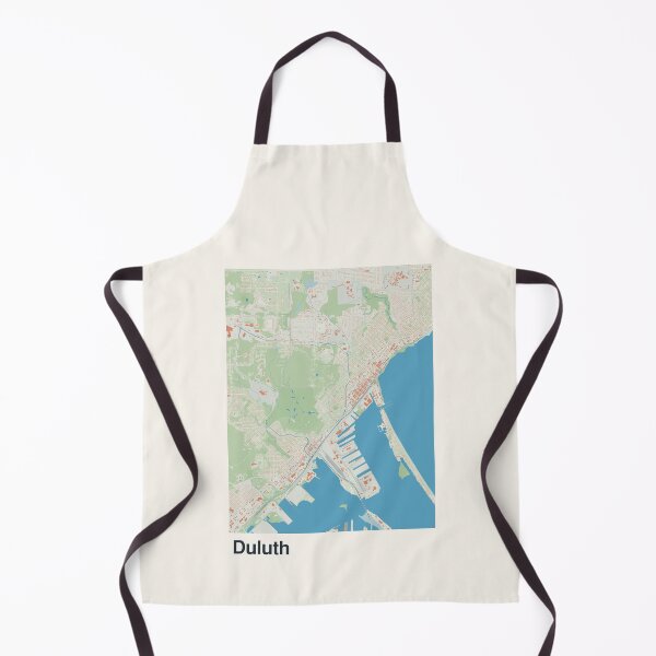 Item preview, Duluth Minimalistic Map Art designed and sold by MapsNerd.