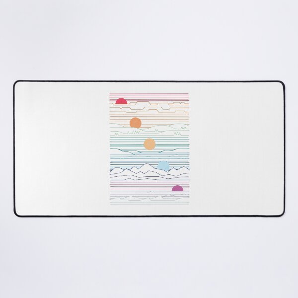 Item preview, Blue Geometric Spiral Wave Modern Abstract Art designed and sold by kikialabama.