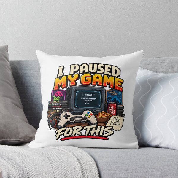Item preview, I Paused My Game For This Funny Gamer designed and sold by ABprintstudio.