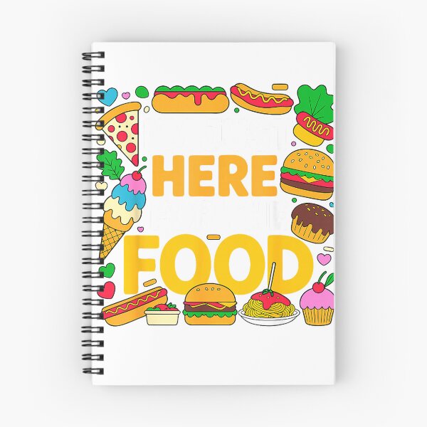 Item preview, Fast Food Snack Lover I'm Just Here for The Food T-Shirt designed and sold by Cafe18.