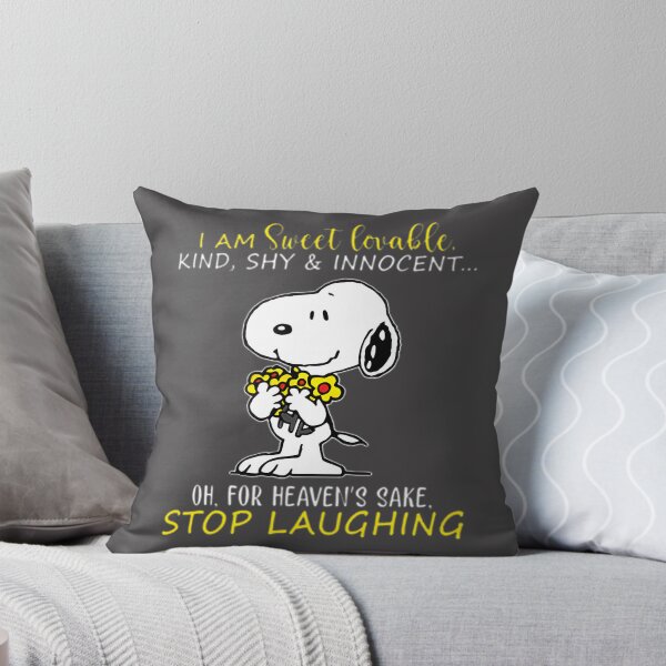 Item preview, Snoopy Inspired Sweet and Funny Quote Design Featuring Lovable and Shy Character Traits designed and sold by loui27.