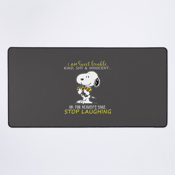 Item preview, Snoopy Inspired Sweet and Funny Quote Design Featuring Lovable and Shy Character Traits designed and sold by loui27.