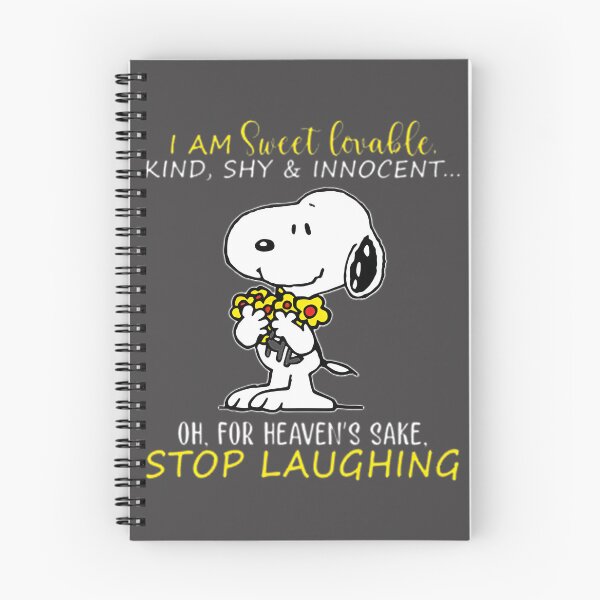 Item preview, Snoopy Inspired Sweet and Funny Quote Design Featuring Lovable and Shy Character Traits designed and sold by loui27.