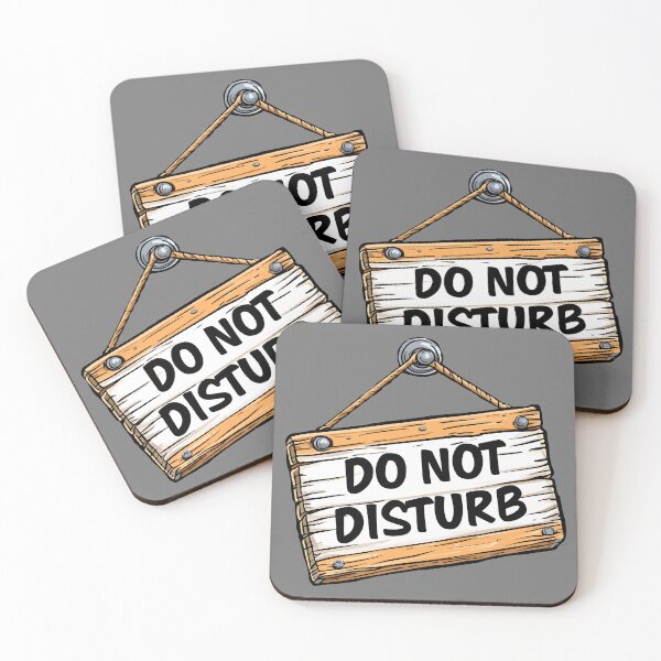 Item preview, Wooden Do Not Disturb Door Hang Design designed and sold by RichardRags.