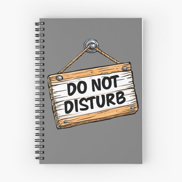 Item preview, Wooden Do Not Disturb Door Hang Design designed and sold by RichardRags.