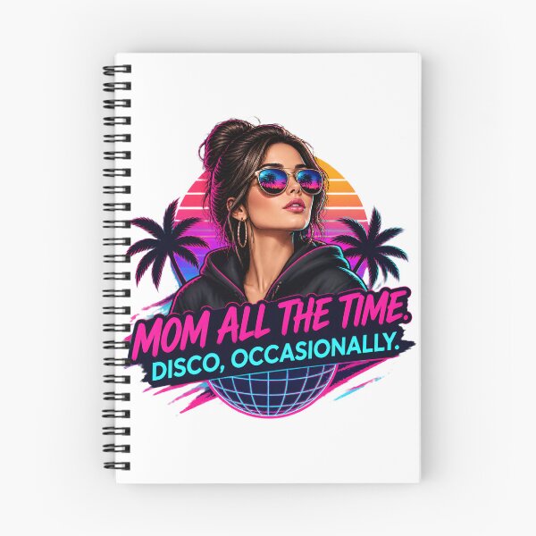 Item preview, Mom All The Time Disco Occasionally Funny Retro Dance Quote Design designed and sold by T-Craft.