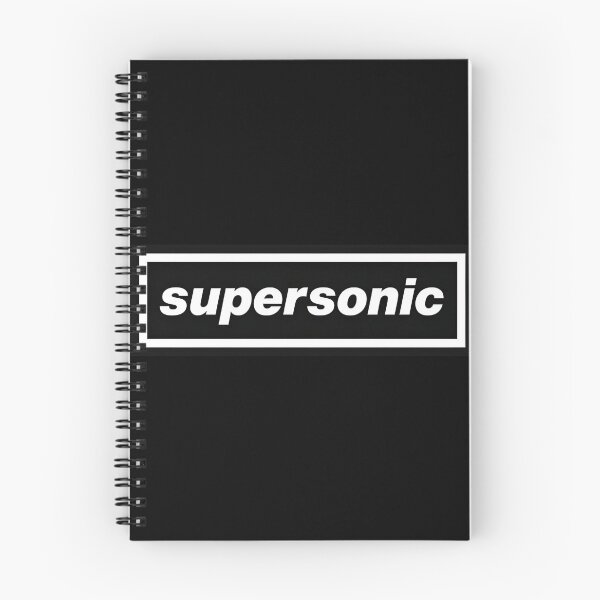 Item preview, Supersonic Word Typography Black  designed and sold by HarsuPreart.