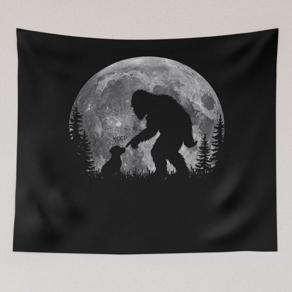 Item preview, Funny Sasquatch Bigfoot Boop Dog Meme Puppy designed and sold by TaraxDoolittle.