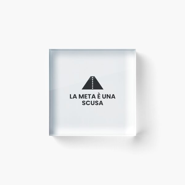 Item preview, la meta e una scusa designed and sold by Enea90.