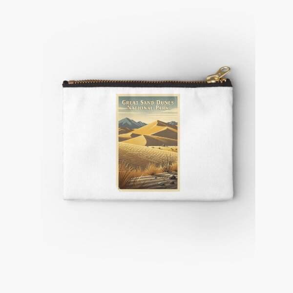 Item preview, Great Sand Dunes National Park Vintage Travel Art designed and sold by Teelogic.
